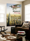 Braniff Airways - Manhattan, NY Reproduction murale géante