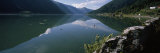 Reflection of Mountains in a Lake, Fjaerland Fjord, Sogn Og Fjordane, Norway Photographic Print by Panoramic Images 