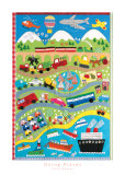 Going Places Prints by Clare Beaton