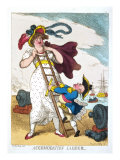 Accomodation Ladder, England, 19th Century Giclee Print by Thomas Rowlandson