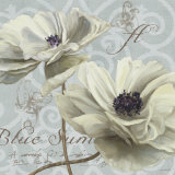 Été bleu II Poster par Lisa Audit