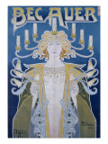 Bec Auer, Belgium, 1896 reproduction procédé giclée par Privat Livemont