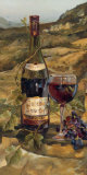 Tuscan Valley Red Poster par Marilyn Hageman