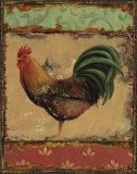 Rooster Portraits IV Posters by Daphne Brissonnet
