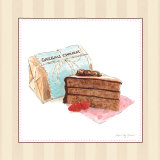 Gateau Chocolat Prints by Susan Eby Glass