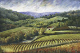 Valle de Toscana Arte por Marie Frederique Valle de Toscana Arte por Marie Frederique