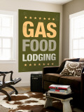 Gas, Food, Lodging Wall Mural