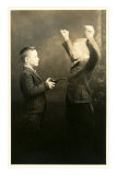 Boys Playing Hold-Up Posters