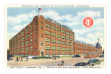 Chicago Postcard Factory Poster