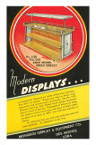 Bread Display Case Affiches