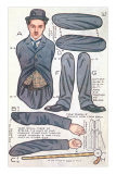 Charlie Chaplin Doll Posters