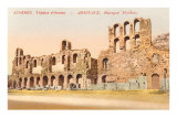 Theatre of Herod at Acropolis Photo