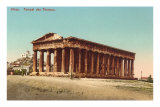 Temple of Theseus at Acropolis Print