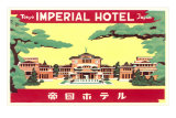 Tokyo Imperial Hotel Posters