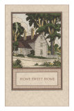 Home Sweet Home, House with Trees Posters