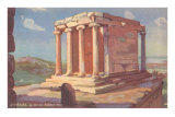 Temple of Athena Nike on Acropolis Posters