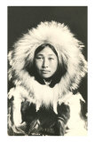 Eskimo in Fur Parka Print