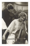 Cello and Violin Duet Affiches