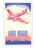 Air Mail Bond Lámina giclée