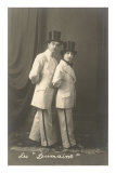 Les Dumaine, French Vaudeville Performers - Poster Les Dumaine, French Vaudeville Performers - Poster