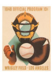 1948 Official Program, Wrigley Field Prints