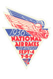 1936 National Air Races Logo Posters