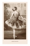 Anna Pavlova in Ballet Pose Poster