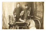 Trumpeter and Trombone Player Prints