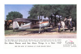 Cessna Airplane, c. 1947, Poster