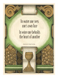 French Wine Proverb Posters