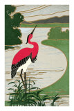 Red-Backed Heron Posters