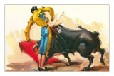 Bullfighting Scene Posters