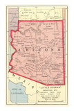 Map of Arizona Photo