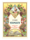 Italian Vermouth Label reproduction procédé giclée