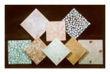 Faux Flooring Surfaces Posters