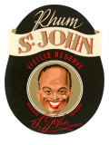 St. John Rum Label Giclee Print