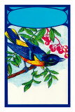 Bluebird in Cherry Tree Prints