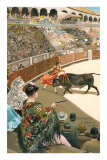 Matador Killing Bull Print