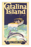 Men Fishing, Catalina Island Prints