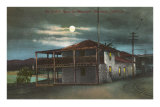 Custom House at Night, Monterey Posters