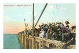 Fishing Pier, Redondo Beach Posters