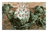 Victorian Babies in Cabbage Patch Poster