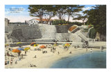 Bathing Beach, Pacific Grove Prints