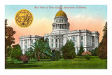 Capitol Building, Sacramento Print