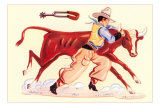 Steer Wrestling Posters