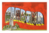 Greetings from Alabama Posters
