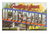Greetings from Huntsville, Alabama Prints