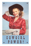 Cowgirl Power, Silk Shirt and Gloves Prints