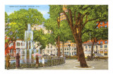Bienville Square, Mobile, Alabama Posters