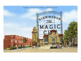 Terminal Station, Birmingham, Alabama Lámina giclée Terminal Station, Birmingham, Alabama Lámina giclée